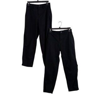 Old Navy OGC Chino Tapered Straight Pants Bundle Set Of 2 Like New Size XS Black